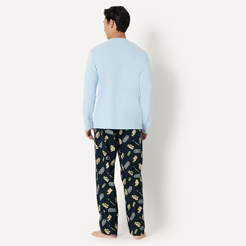 Amazon Essentials Disney | Marvel | Star Wars Men's Soft & Comfortable Flannel Pajama Sleep Sets - Image 3
