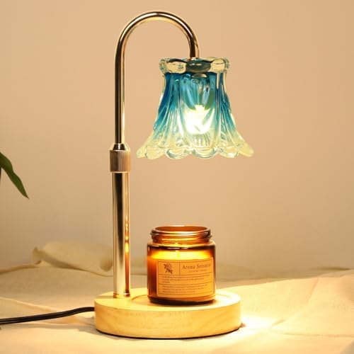 GEEZO Fragrance Candle Warmer Lamp，Electric Candle Warmer with Timer & Dimmer，Mom Christmas Birthday Gifts for Women, House Warming Gifts New Home Bedroom Decor by GEEZO