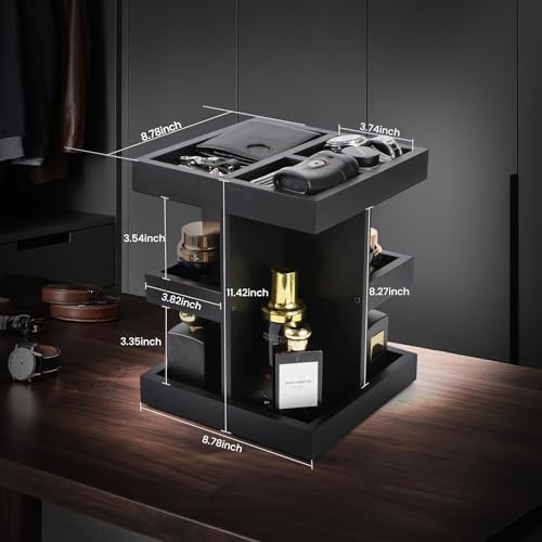 EXIN DECHEN Cologne Organizer for Men,Cologne Stand,Birthday Gifts for Men - Image 4