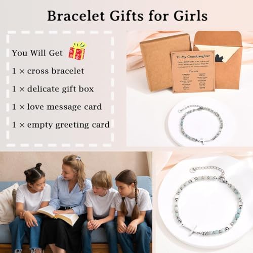 Religious Cross Bracelet for Women Girls, Christian Gifts - Image 4