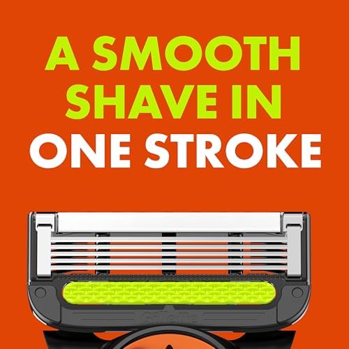 Gillette Labs Special NFL Bengals Edition Shaving Razor for Men - 1 Handle, 4 Razor Blade Refills & Magnetic Stand, GilletteLabs with Exfoliating Bar - Image 6