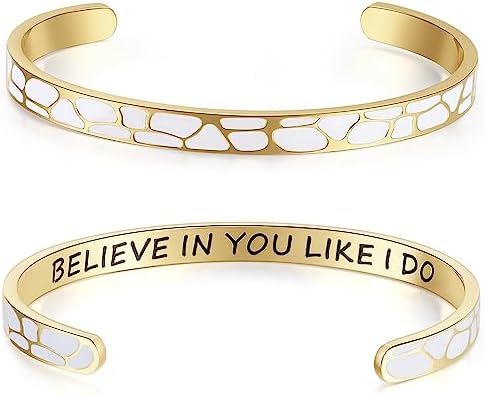 SAM & LORI Personal Bracelets for Teens/Women-Inspirational Jewelry Gifts (Various Designs) for Daughter/Sister/Mom/Friends-Adjustable Bracelet in a Pretty Gift Box by SAMLORI