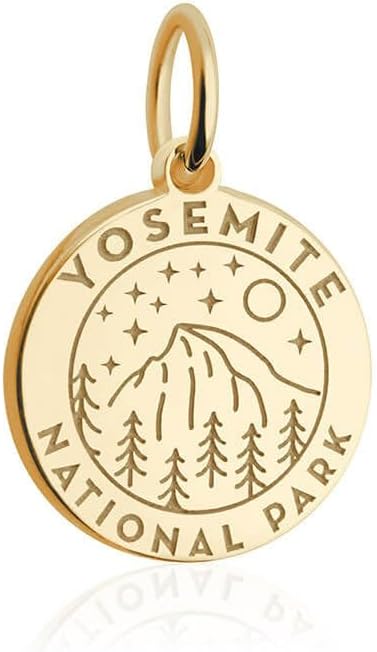 Jet Set Candy National Park Souvenir Travel Charms Gold Vermeil