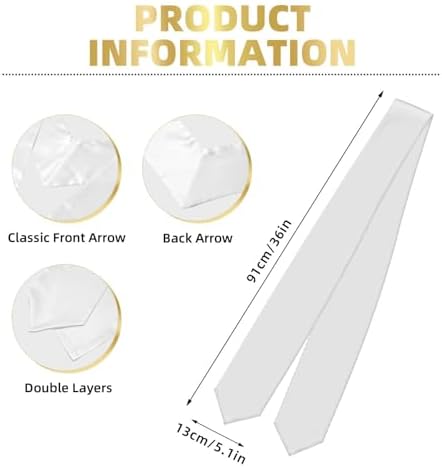 Class of 2026 Graduation Stole,Cute Elegant Honor Sash for Graduation 2026 Unisex Adult Graduates - Image 4