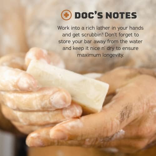 Dr. Squatch All Natural Bar Soap for Men, 5 Bar Variety Pack - Aloe, Cedar Citrus, Gold Moss, Pine Tar and Alpine Sage - Image 4
