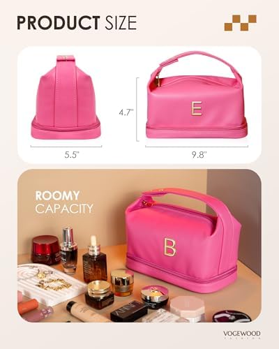 Teen Girl Gifts Trendy Stuff, Makeup Bags for Women with Handle - Image 5