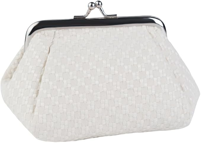 CONCISE Coin Purse Vintage Bag Lock Wallet Buckle Kiss Lock change purse leather coin purse change holder wallet coin