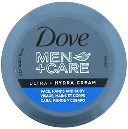 Dove Men+Care Ultra-Hydra Cream with 24 Hour Moisturization, 2.53 FL OZ (Pack of 1). by Dove