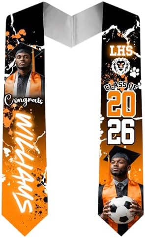 Nani Personalized Class of 2026 Graduation Sash, Custom Graduate & Soccer Stole, Gift for Him, Her, Senior Graduation by Nani