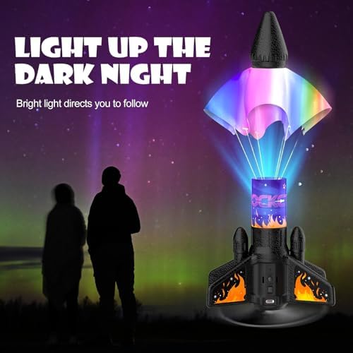 Rocket Launcher for Kids, 200 ft Self Launching Motorized Rocket Toy - Image 4