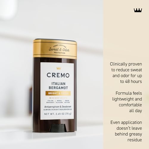 Cremo Mens Cologne Gift Set, Italian Bergamot – Includes Cologne & Antiperspirant Deodorant | Mens Gifts, Perfume for Men, Deodorant Men, Gifts for Him, Full Size - Image 5