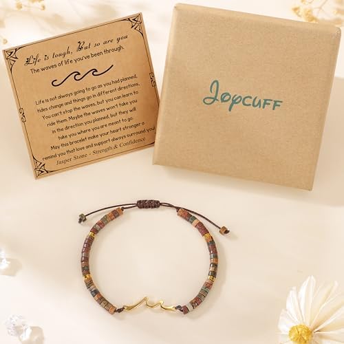 JoycuFF Wave Bracelets for Women Christmas Mothers Day Birthday Gifts for Best Friend Sister Daughter Bestie Mom Grandma Women Her - Image 6