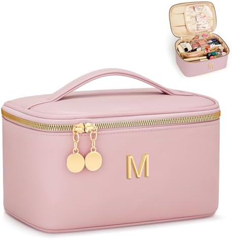Personalized Makeup Bag Gifts for Women Travel Cosmetic Case by Unknown