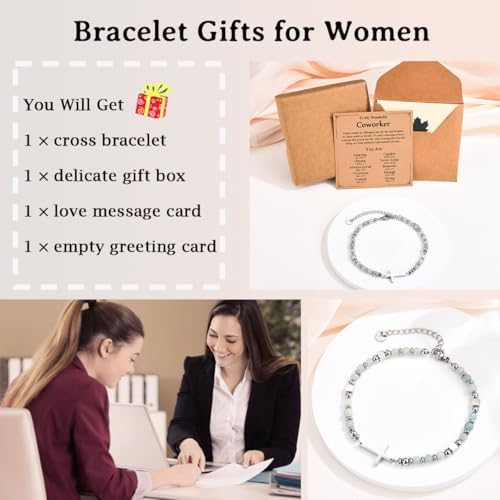 Religious Cross Bracelet for Women Girls, Christian Gifts - Image 4