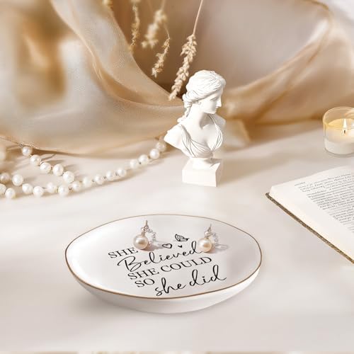 Congratulations Gifts for Women – Ceramic Jewelry Tray - Image 4