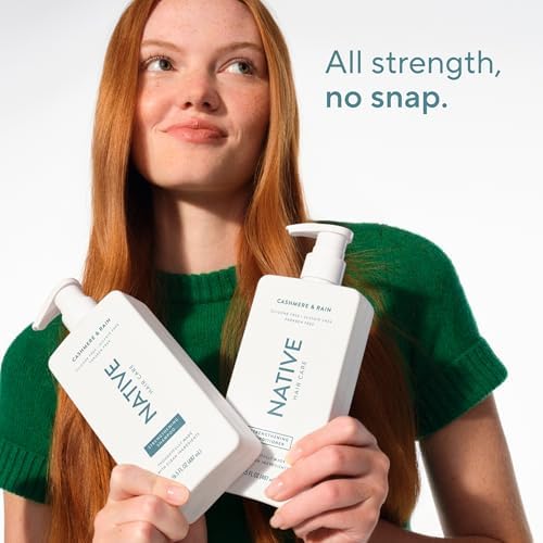Native Cashmere & Rain Shampoo and Conditioner Contain Naturally Derived Ingredients | All Hair Types, Color & Treated, Fine to Dry Damaged, Sulfate & Dye Free - 8.25 Fl Oz (Pack of 12) - Image 6