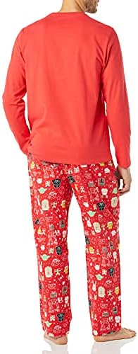 Amazon Essentials Disney | Marvel | Star Wars Men's Soft & Comfortable Flannel Pajama Sleep Sets - Image 2