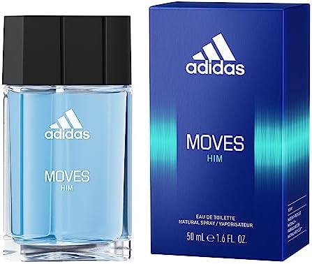 adidas Moves Him Eau de Toilette, Men's Fragrance, 1.6 fl oz - Image 4