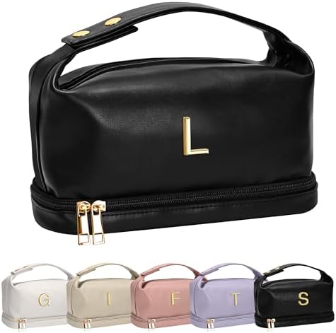 Wedding Gifts, College Gift Makeup Bags with Handle, Trendy Gifts by Vogewood