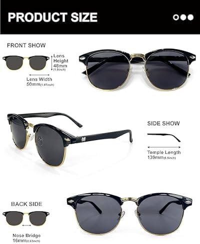 Groomsmen Sunglasses for Men - Wedding Sunglasses for Groomsman Proposal Gifts, Bachelor Party Favors - Image 2