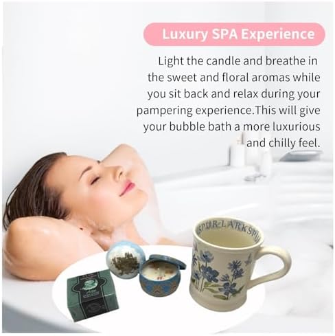 Spa Gift Baskets for Women,Luxury Self Care Gifts for Mom,Get Well Soon Gifts for Friend,Thank You Relaxing Box Gifts for Women 20th,30th,40th,50th,60th 70th 75th Birthday,Anniversary - Image 3