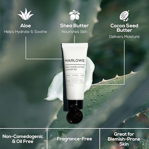 MARLOWE. Men's Skin Care Gift Set, Daily Essentials Face Kit with SPF + Eye - Image 5
