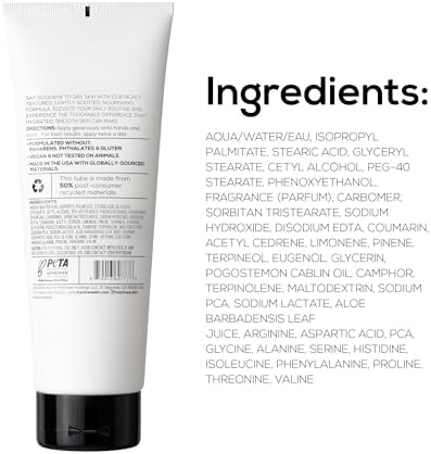 MARLOWE. Body Lotion for Men, Daily Moisturize, Sage + Fir, 8 oz Tube - Image 6
