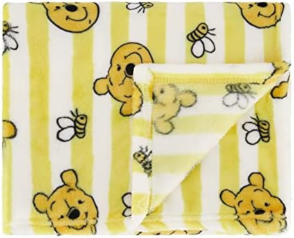 Disney 2-Pack Baby Blanket for Infants and Newborns, Plush Textured Fleece Winnie The Pooh Blanket, Perfect Unisex Gift for Toddlers - Image 6