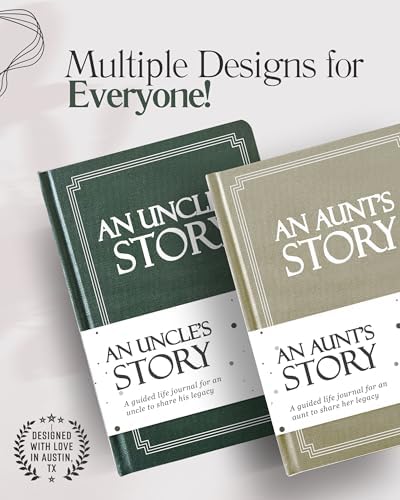 Uncle's Life Story Journal (Hardcover): A Meaningful Keepsake for Uncle to Share His Journey and Memories, Book Includes 250+ Prompt Questions, Sentimental Gifts for Father's Day, Birthday & Christmas - Image 6