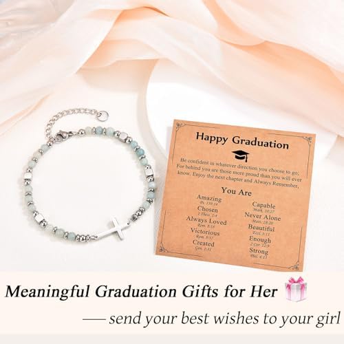 Religious Cross Bracelet for Women Girls, Christian Gifts - Image 2