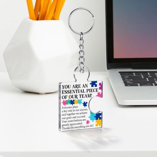 Team Appreciation Gifts Bulk for Coworkers Employee Staff Keychains - Image 3