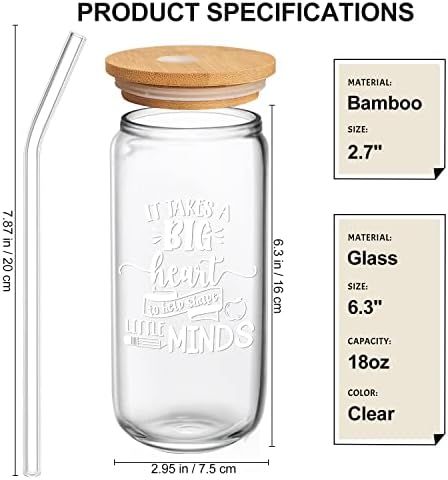 Teacher Appreciation Gifts, Gifts for Teachers Women Men, Best Teacher Gift, Unique Thank You Teachers Gift Mothers Day Christmas from Students - 16oz Glass Cup - Image 2