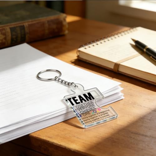 Team Appreciation Gifts Bulk for Coworkers Employee Staff Keychains - Image 4