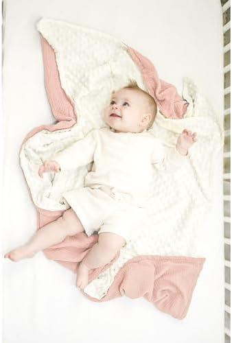 Konssy Soft Muslin Baby Blanket for Unisex Boys & Girls, 30 x 40 Inch - Image 3