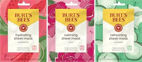 Burt's Bees Face Mask Bundle Set, 0.33 oz., Masks, 3 Count (Pack of 6) - Image 2
