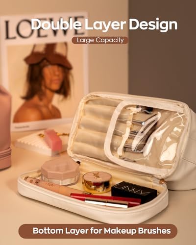Girly Gifts, Makeup Bags Personalized Bags with Handle Waterproof - Image 4