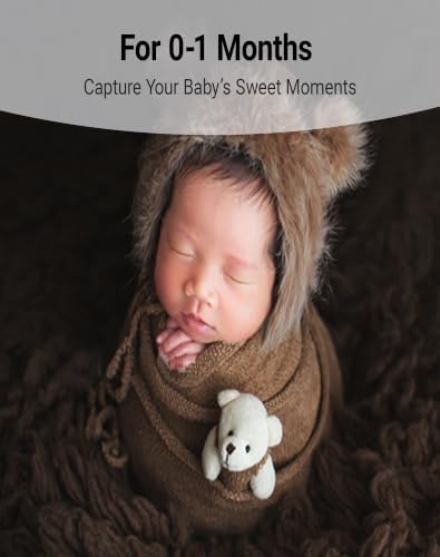 Zeroest Newborn Photography Wrap (Coffee) - Image 2