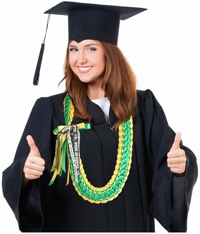 TFTAFAN Graduation Leis and Graduation Honor Cords Class of 2026 Graduation Ribbon Lei Graduation Necklace Braided Necklaces gift for Student Gifts Party Supplies - Image 2