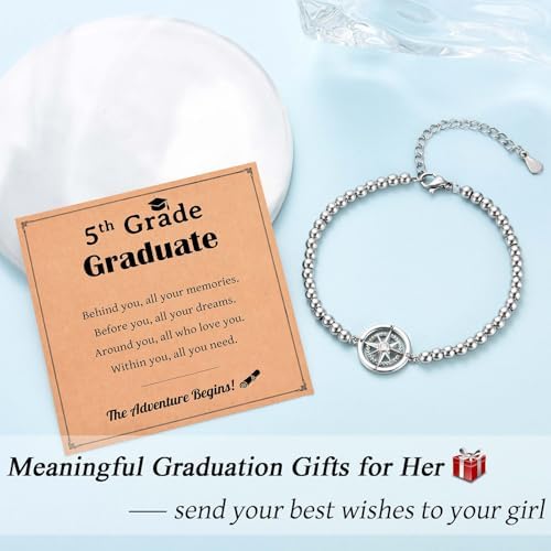 Graduation Gifts for Women Class of 2026 High School Graduation Bracelet - Image 3