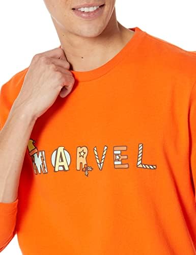 Amazon Essentials Disney | Marvel | Star Wars Men's Soft & Comfortable Flannel Pajama Sleep Sets - Image 3
