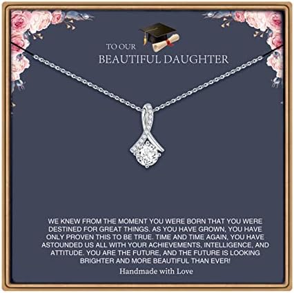 2026 Graduation Gifts - Heartfelt Message Card & Jewelry Gift Set by GIFTSJEWELRY