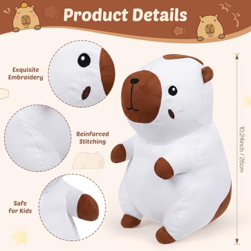 Blank Capybara DIY Toys Make Your Own Stuffed Holiday Plush Gifts Stuffed Teddy Animal for Graduation Birthday Friends Gift(Capybara) - Image 2