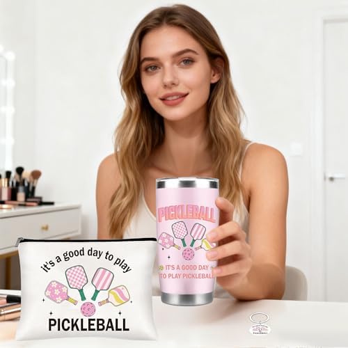 Pickleball Gifts for Women, Travel Tumbler Gift Set for Pickleball Lovers - Image 7