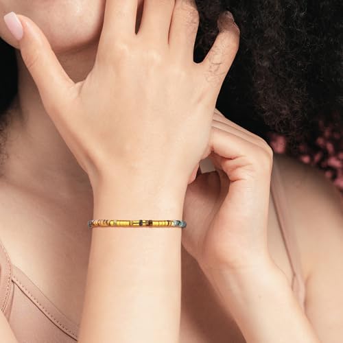 JoycuFF Morse Code Bracelets Christmas Birthday Gifts for Women Her - Image 2