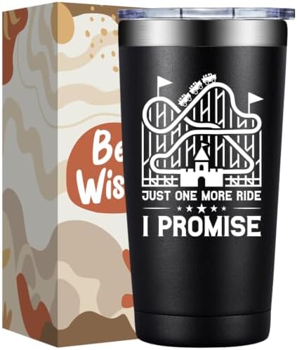 BIRGILT Roller Coaster Gifts for Men Women - 20oz Tumbler Cup by BIRGILT