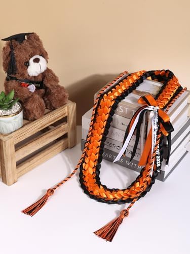TFTAFAN Graduation Leis and Graduation Honor Cords Class of 2026 Graduation Ribbon Lei Graduation Necklace Braided Necklaces gift for Student Gifts Party Supplies - Image 4