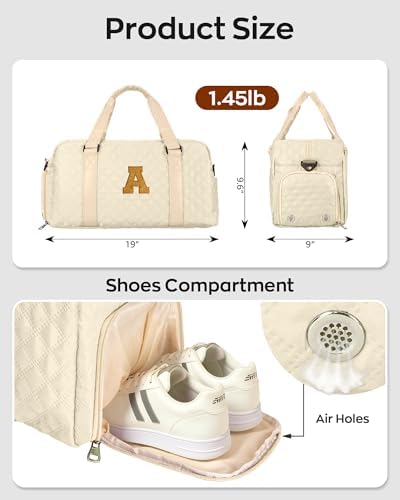 16 Year Old Girl Birthday Gifts, Duffel Overnight Bags with Makeup Pouch - Image 4