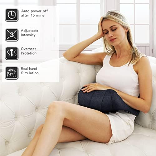 Mo Cuishle Women Men Gifts, Shiatsu Back Shoulder & Neck Massager with Heat - Image 3