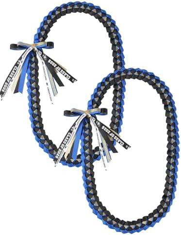 TFTAFAN Graduation Ribbon Lei Graduation Leis Necklace Class of 2026 Graduation Necklace Braided Necklace Graduation Gift Party Accessories for Women and Men by Unknown