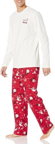 Amazon Essentials Disney | Marvel | Star Wars Men's Soft & Comfortable Flannel Pajama Sleep Sets by AmazonEssentials